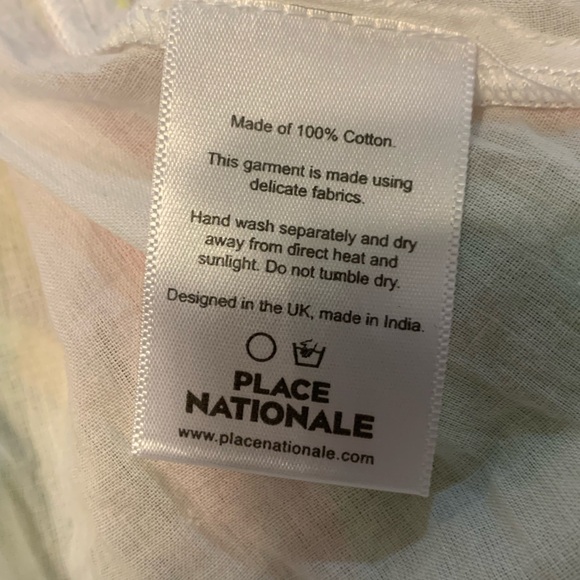 Place Nationale X Revolve Le Camus Mosaic Tiered Sun Dress. Size M. EUC - Picture 9 of 15